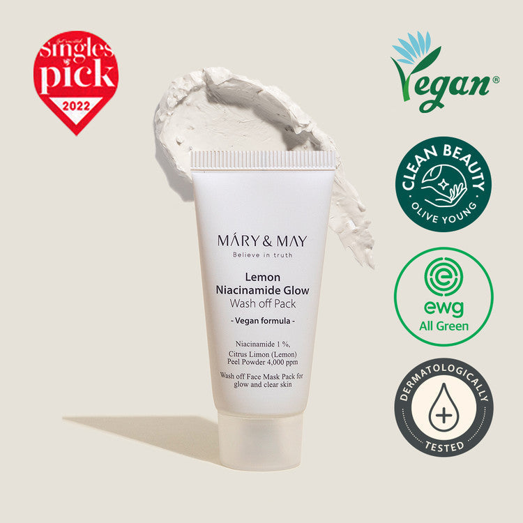 Lemon Niacinamide Glow Wash Off Pack