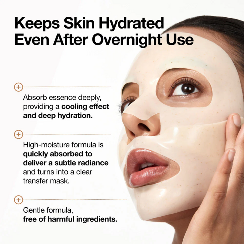 Rice 70 Glow Collagen Mask (4 packs)