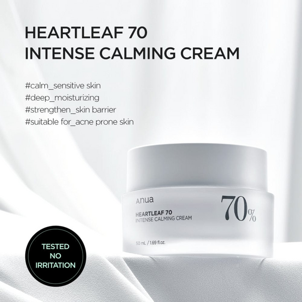Heartleaf 70 % Intense Calming Cream